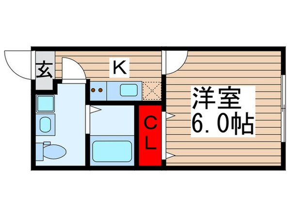 ソランジュ鎌ケ谷の物件間取画像